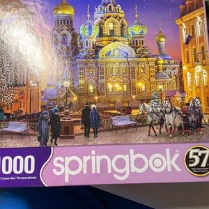 1000 PV Springbok jigsaw puzzle “Russian Christmas “